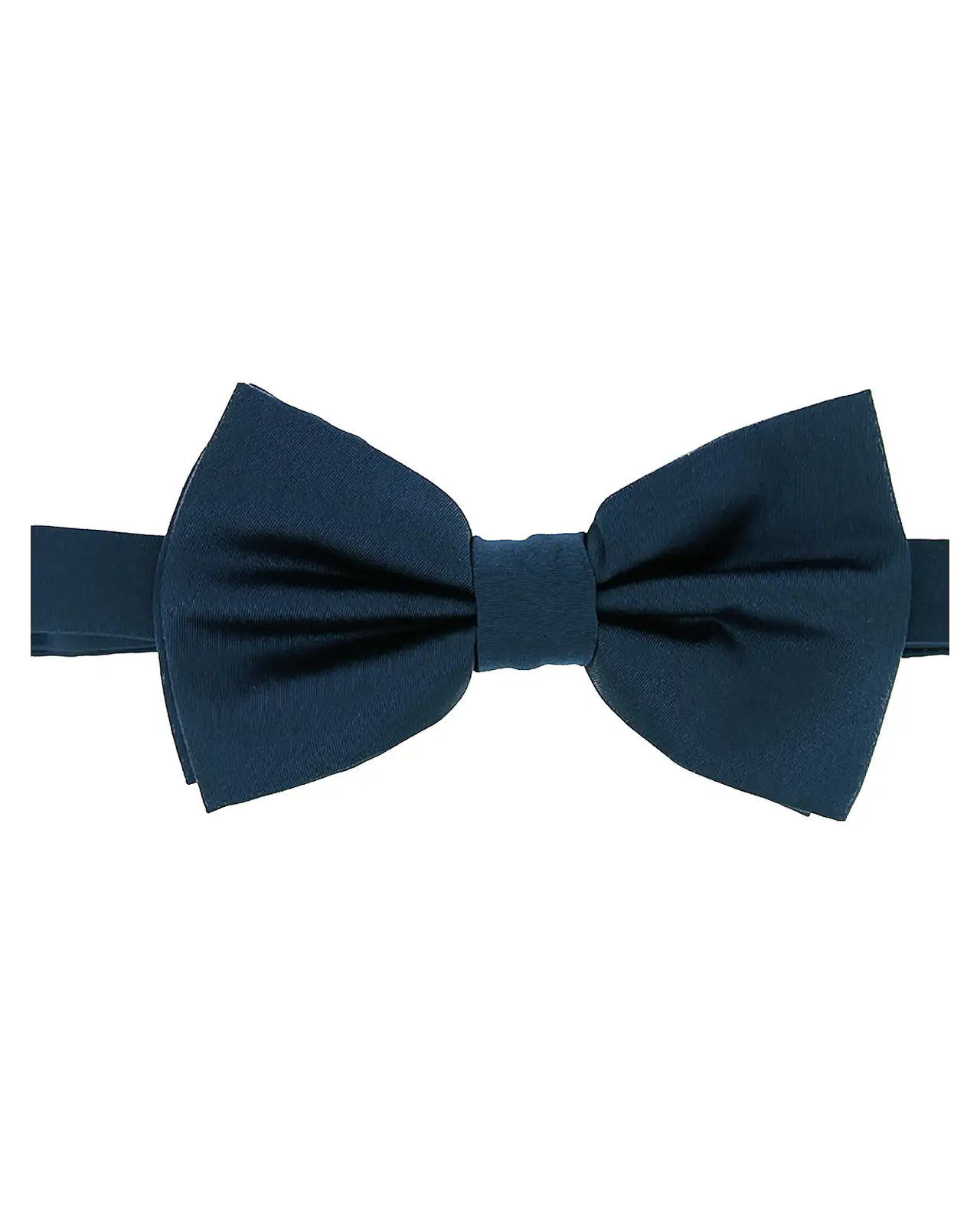Pre-Tied Bow Ties Soprano Ties Soprano Satin Silk Navy Luxury Bow Tie £21.00