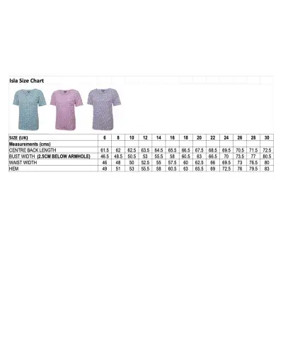 Tops Vortex Designs Isla Berry £27.00