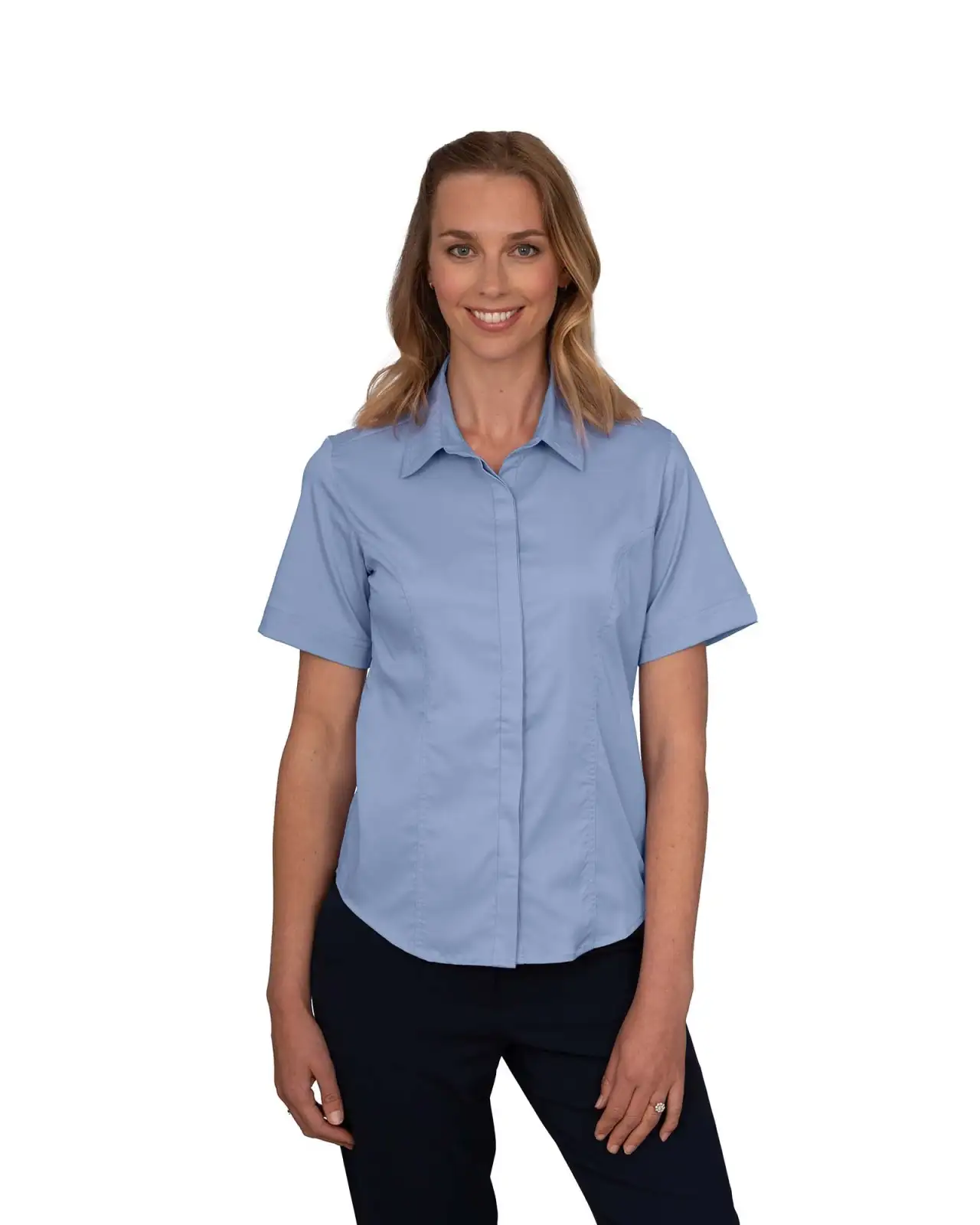 Blouses Vortex Designs Zoe Sky Concealed Short Sleeve £27.00