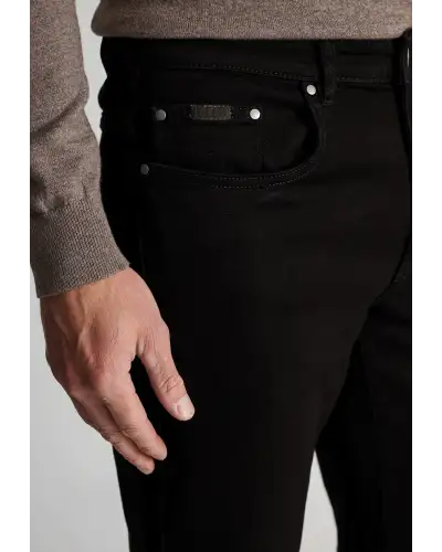 Fit Trousers Brook Taverner Tailored Fit Boulder Black Denim Jeans £54.00