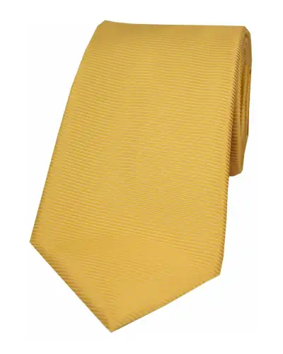 Polyester Ties Soprano Ties Soprano Sunshine Yellow Horizontal Ribbed Polyester Tie £15.00