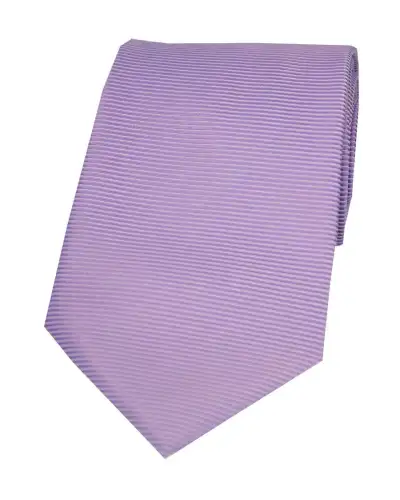 Polyester Ties Soprano Ties Soprano Pale Lilac Horizontal Ribbed Polyester Tie £15.00
