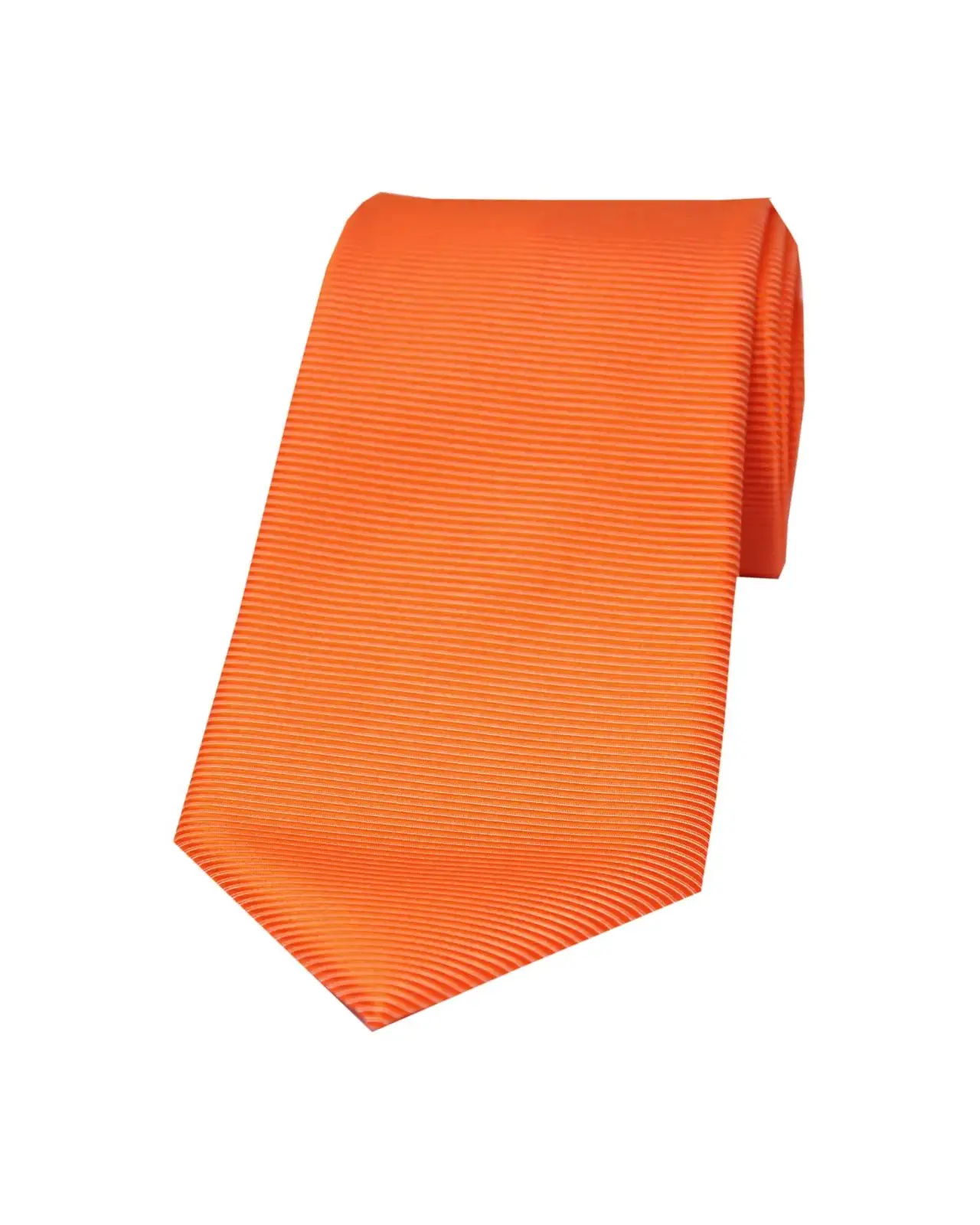 Polyester Ties Soprano Ties Soprano Orange Horizontal Ribbed Polyester Tie £15.00