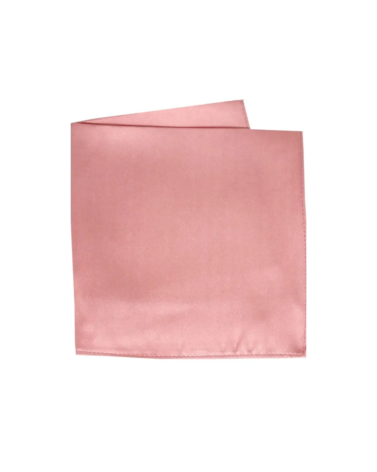Pocket Square Soprano Ties Soprano Plain Pink Satin Silk Mens Silk Pocket Square £15.00