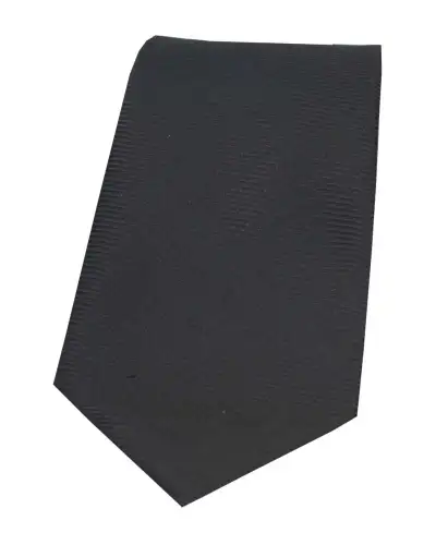 Polyester Ties Soprano Ties Soprano Black Horizontal Ribbed Polyester Tie £15.00
