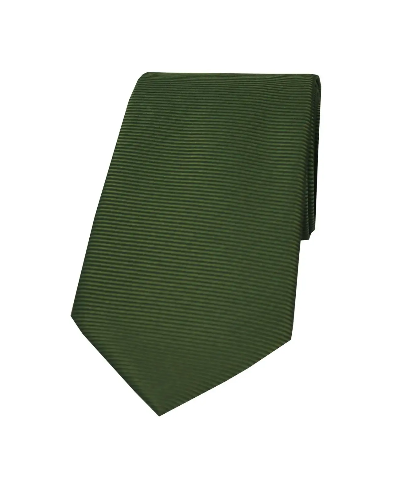 Polyester Ties Soprano Ties Soprano Racing Green Horizontal Ribbed Polyester Tie £15.00
