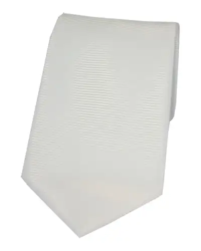 Polyester Ties Soprano Ties Soprano White Horizontal Ribbed Polyester Tie £9.00