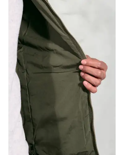 Puffer Jackets Brook Taverner Orlando Olive Quilted Puffer Jacket £89.00