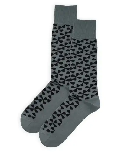 Men PEPER HAROW Windmill Mens Socks - Grey £16.00