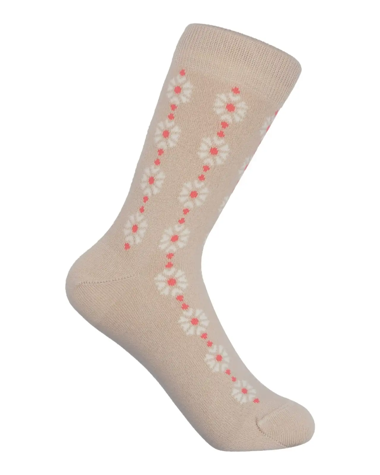 Women PEPER HAROW Daisy Womens Socks - Beige £15.00