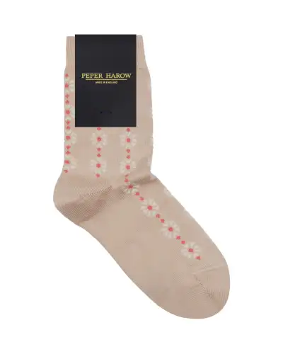 Women PEPER HAROW Daisy Womens Socks - Beige £15.00