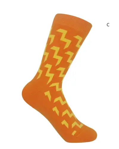 Women PEPER HAROW Chelsea Womens Socks - Orange £15.00