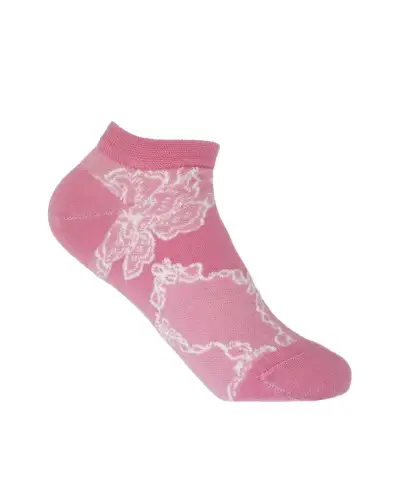 Women PEPER HAROW Womens Trainer Sock Bundle - Zigzag Grid Delicate £25.00