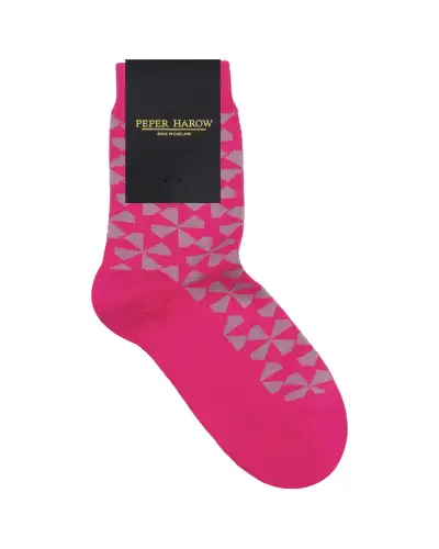 Women PEPER HAROW Windmill Womens Socks - Pink £15.00