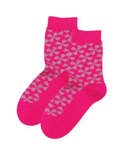 Women PEPER HAROW Windmill Womens Socks - Pink £15.00