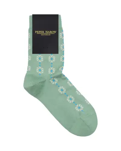 Women PEPER HAROW Daisy Womens Socks - Green £15.00