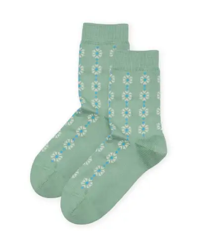 Women PEPER HAROW Daisy Womens Socks - Green £15.00