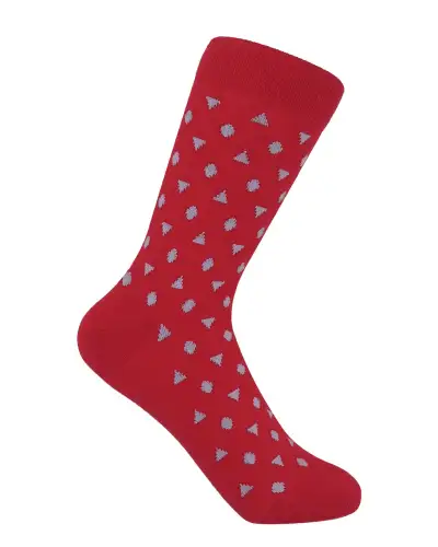Women PEPER HAROW Confetti Womens Socks - Red £13.00