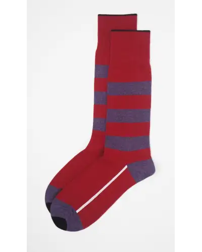 Men PEPER HAROW Equilibrium Organic Mens Socks - Red £17.00