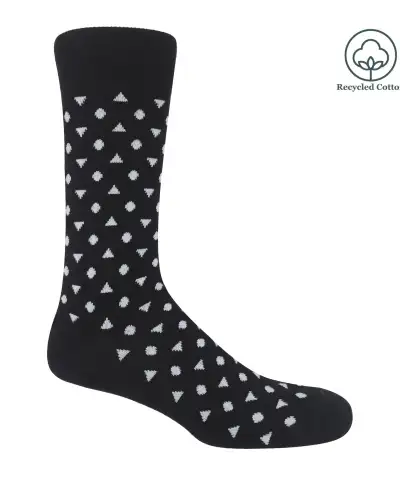 Men PEPER HAROW Confetti Mens Socks - Black £14.00
