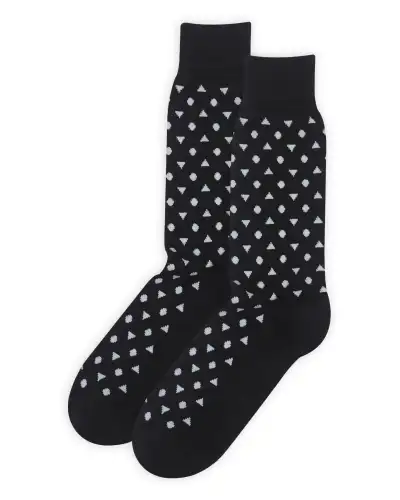 Men PEPER HAROW Confetti Mens Socks - Black £14.00