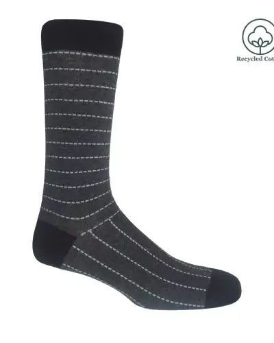 Men PEPER HAROW Dash Mens Socks - Charcoal £14.00