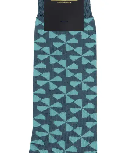 Men PEPER HAROW Windmill Mens Socks - Blue £16.00