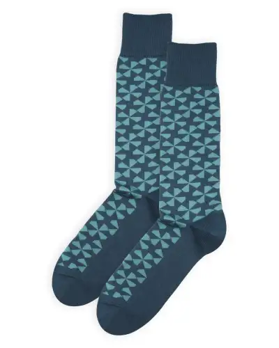 Men PEPER HAROW Windmill Mens Socks - Blue £16.00