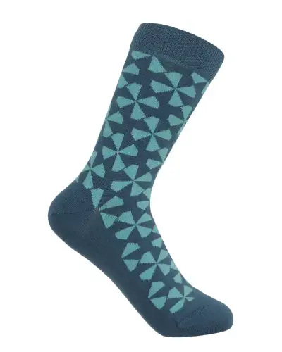 Women PEPER HAROW Windmill Womens Socks - Blue £15.00