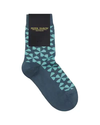 Women PEPER HAROW Windmill Womens Socks - Blue £15.00