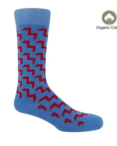 Men PEPER HAROW Chelsea Mens Socks - Blue £17.00
