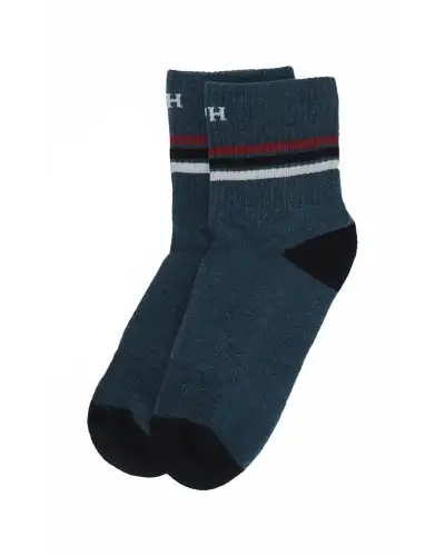 Women PEPER HAROW Quarter Crew Organic Womens Sport Socks - Navy £13.00