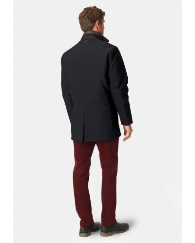 Coats Brook Taverner Bradshaw Navy Shortie Raincoat-BT-9967A £179.00