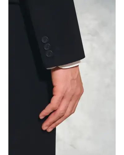 Overcoats Brook Taverner Bond Navy Wool Cashmere Overcoat £269.00