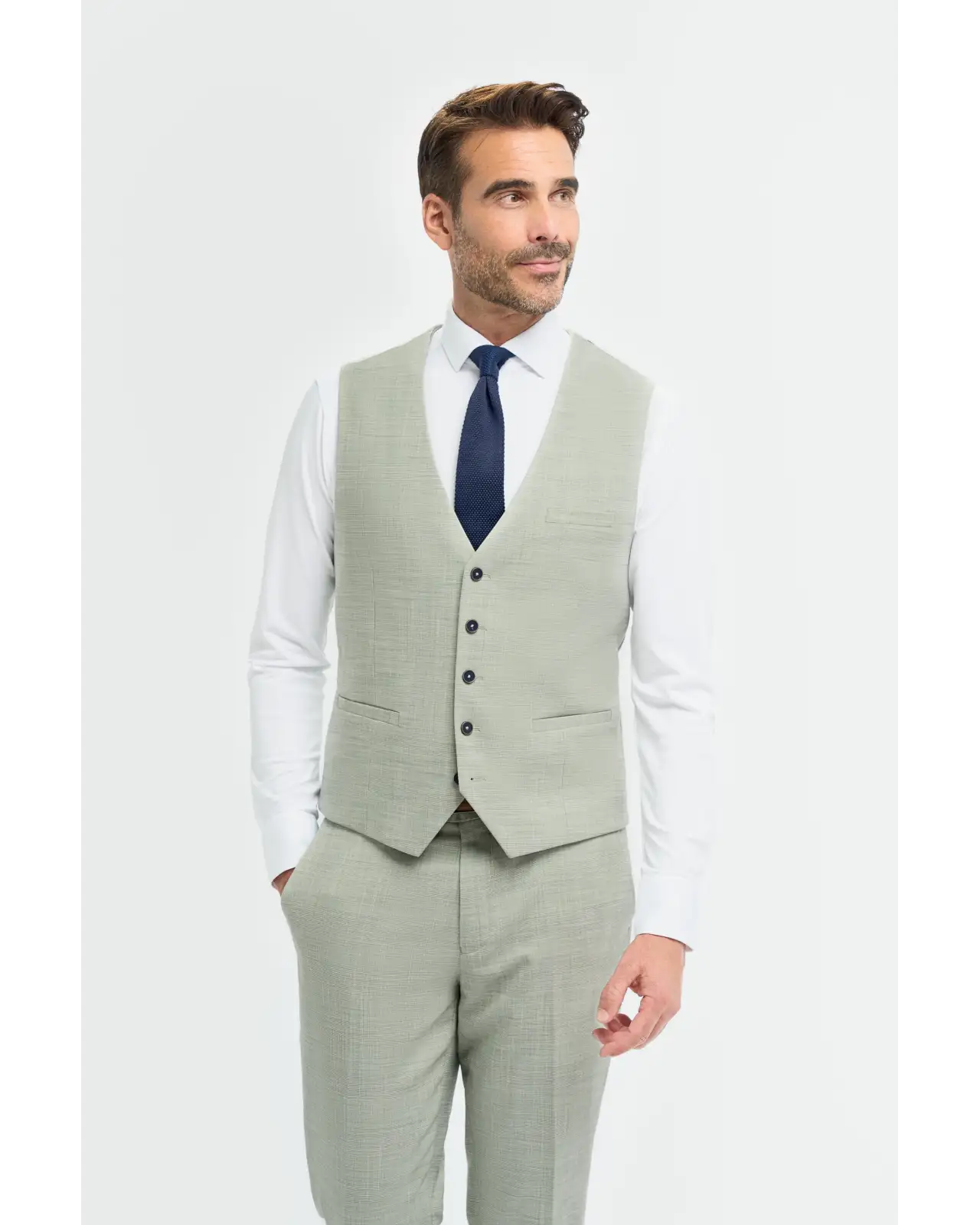 Waistcoats Victory and Innsbruck Camden Sage Waistcoat £35.00