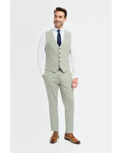 Waistcoats Victory and Innsbruck Camden Sage Waistcoat £35.00