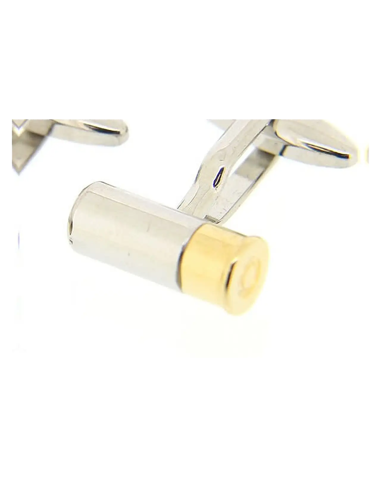 Cufflinks Soprano Ties Soprano Gold And Silver Shotgun Cartridge Cufflinks £23.00