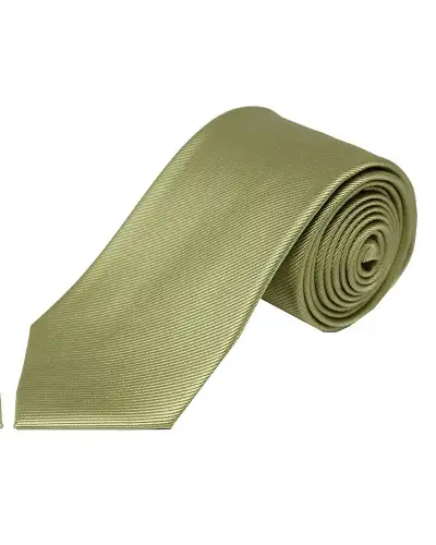 Silk Ties Soprano Ties Soprano Moss Green Diagonal Ribbed Plain Silk Tie £24.00