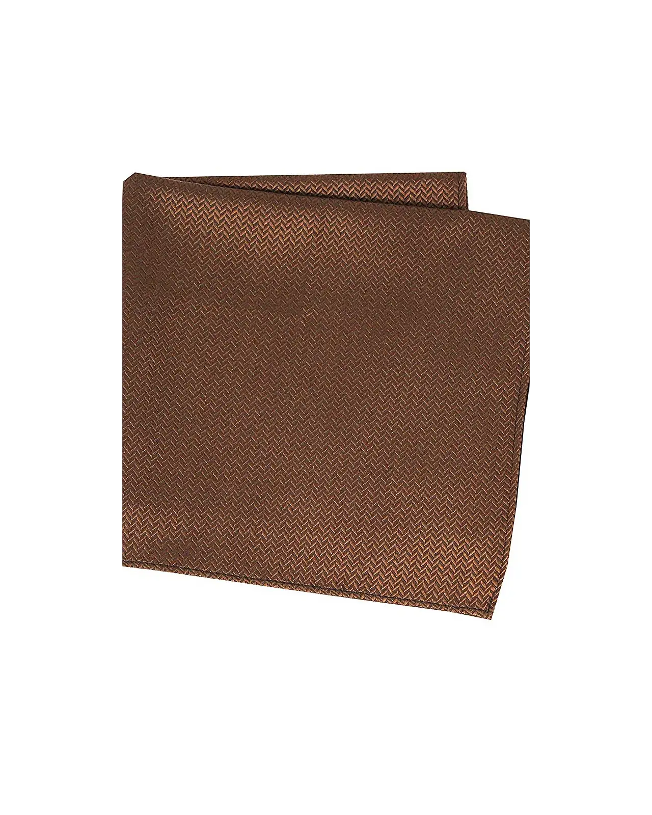Silk Hankies Soprano Ties Soprano Brown Herringbone Silk Hanky £15.00