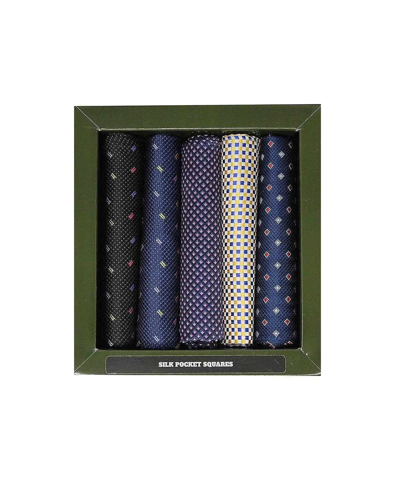 Pocket Square Soprano Ties Soprano Neat Patterned 5 Colour Silk Pocket Squares £23.00