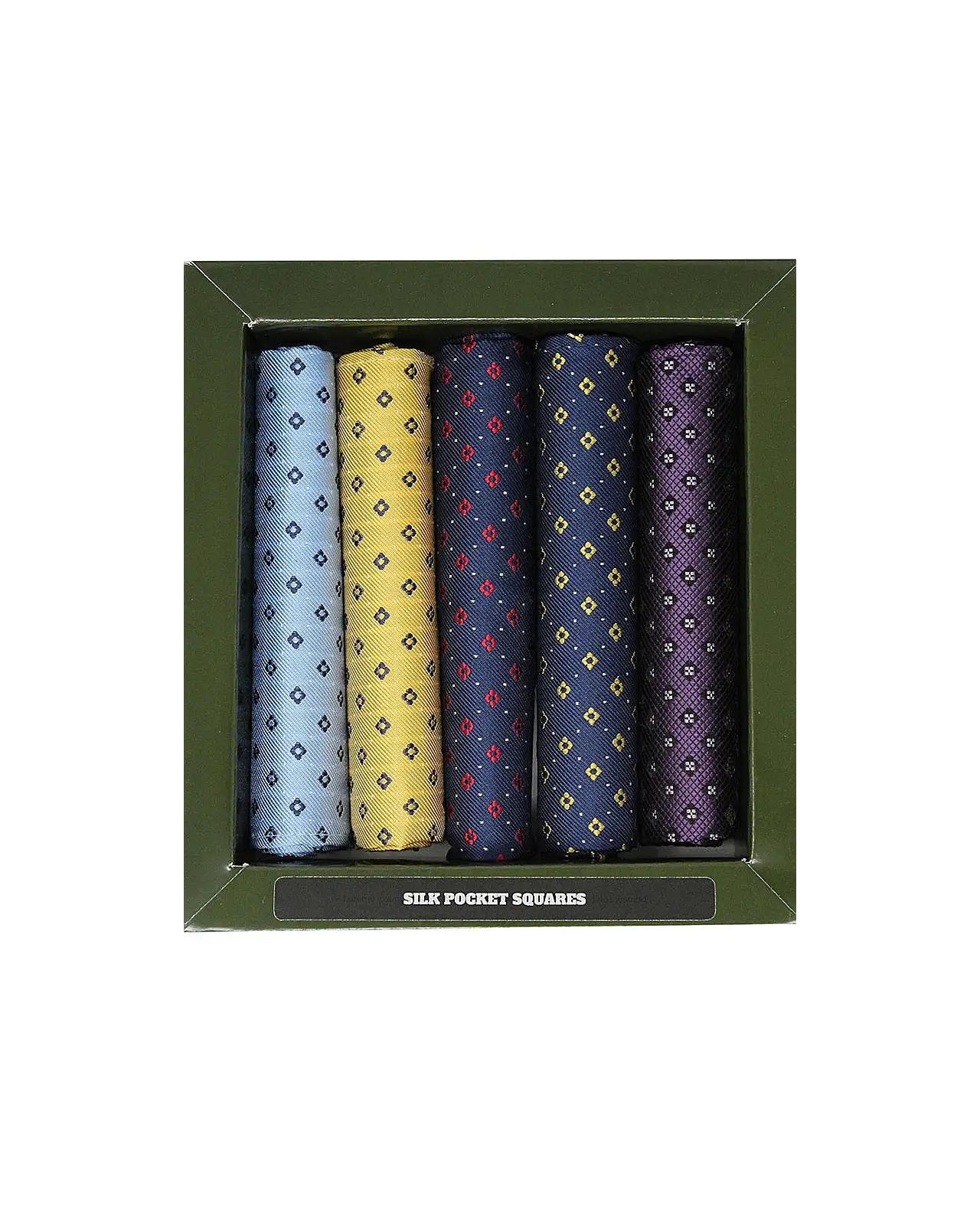 Pocket Square Soprano Ties Soprano Classic Neat Patterned 5 Colour Silk Pocket Squares £23.00