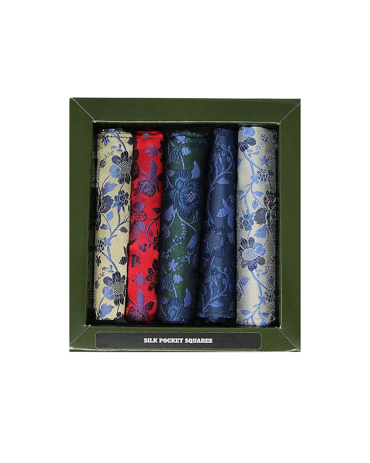 Pocket Square Soprano Ties Soprano Bright Floral 5 Colour Silk Pocket Squares £23.00
