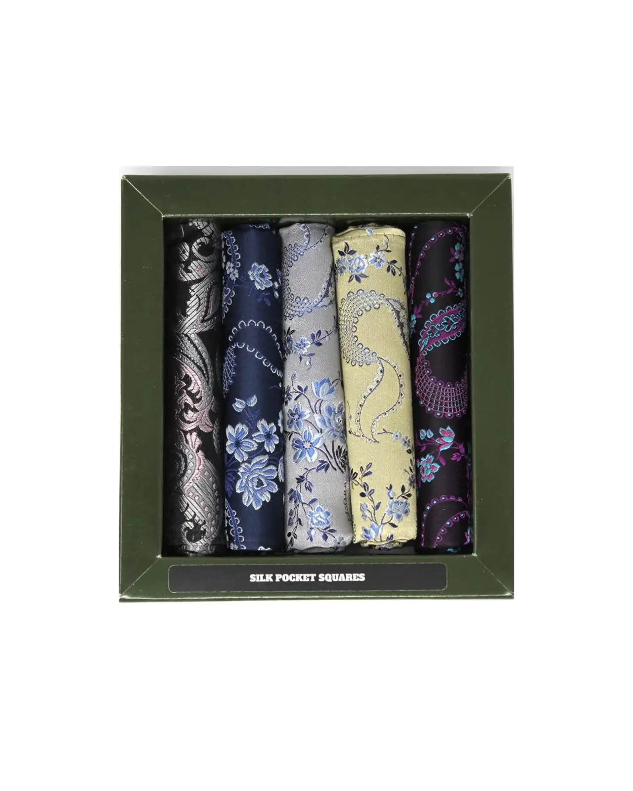 Pocket Square Soprano Ties Soprano Floral 5 Colour Silk Pocket Squares £23.00