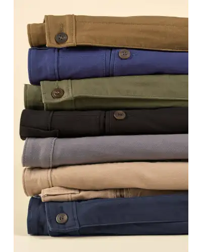 Fit Trousers Brook Taverner Regular Fit Denver Grey Stretch Cotton Chinos £45.00