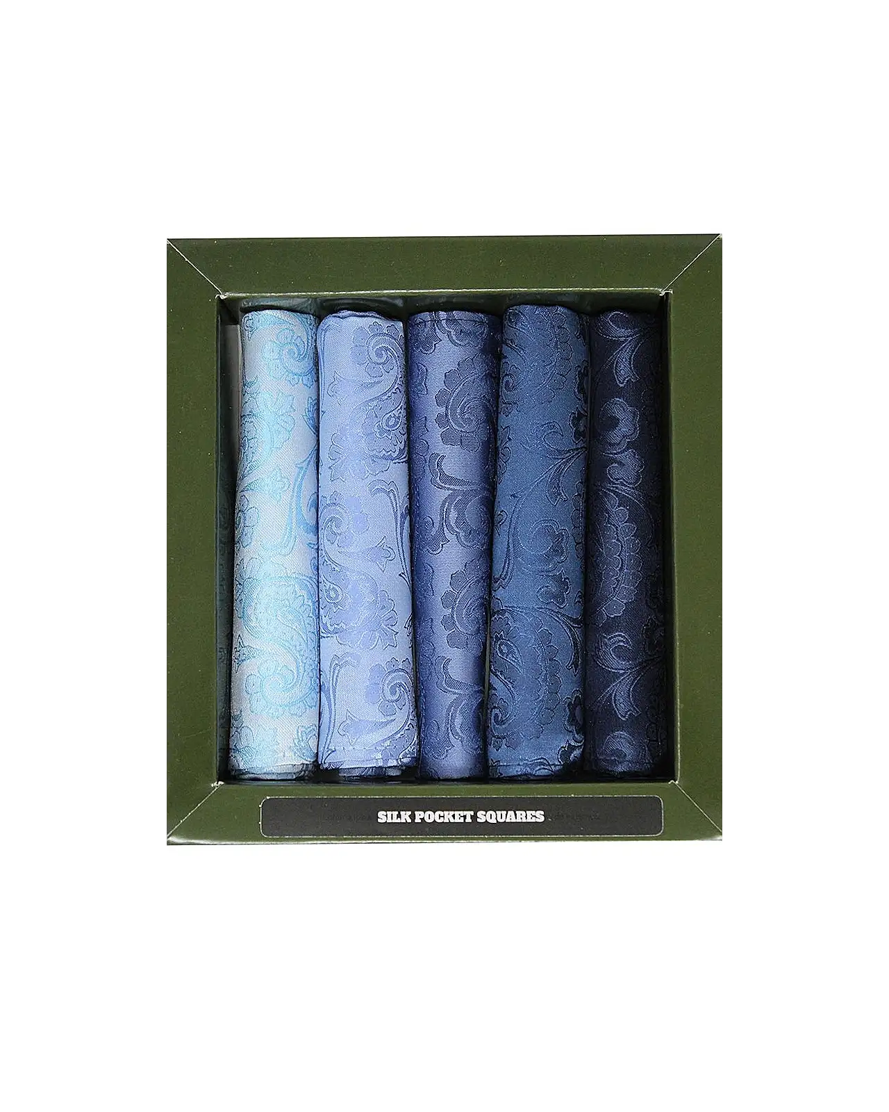 Pocket Square Soprano Ties Soprano Tonal Shades Of Blues Silk Pocket Square £23.00
