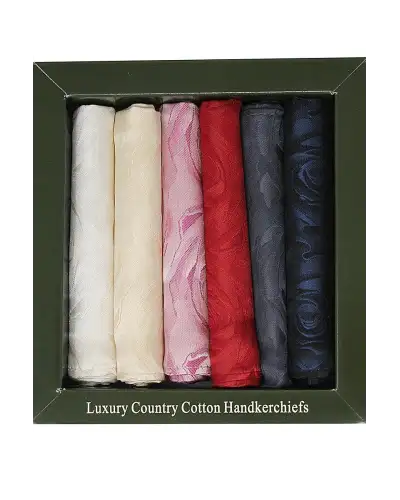Pocket Square Soprano Ties Soprano Rose Pack Of 6 Silk Pocket Square Box Set £23.00