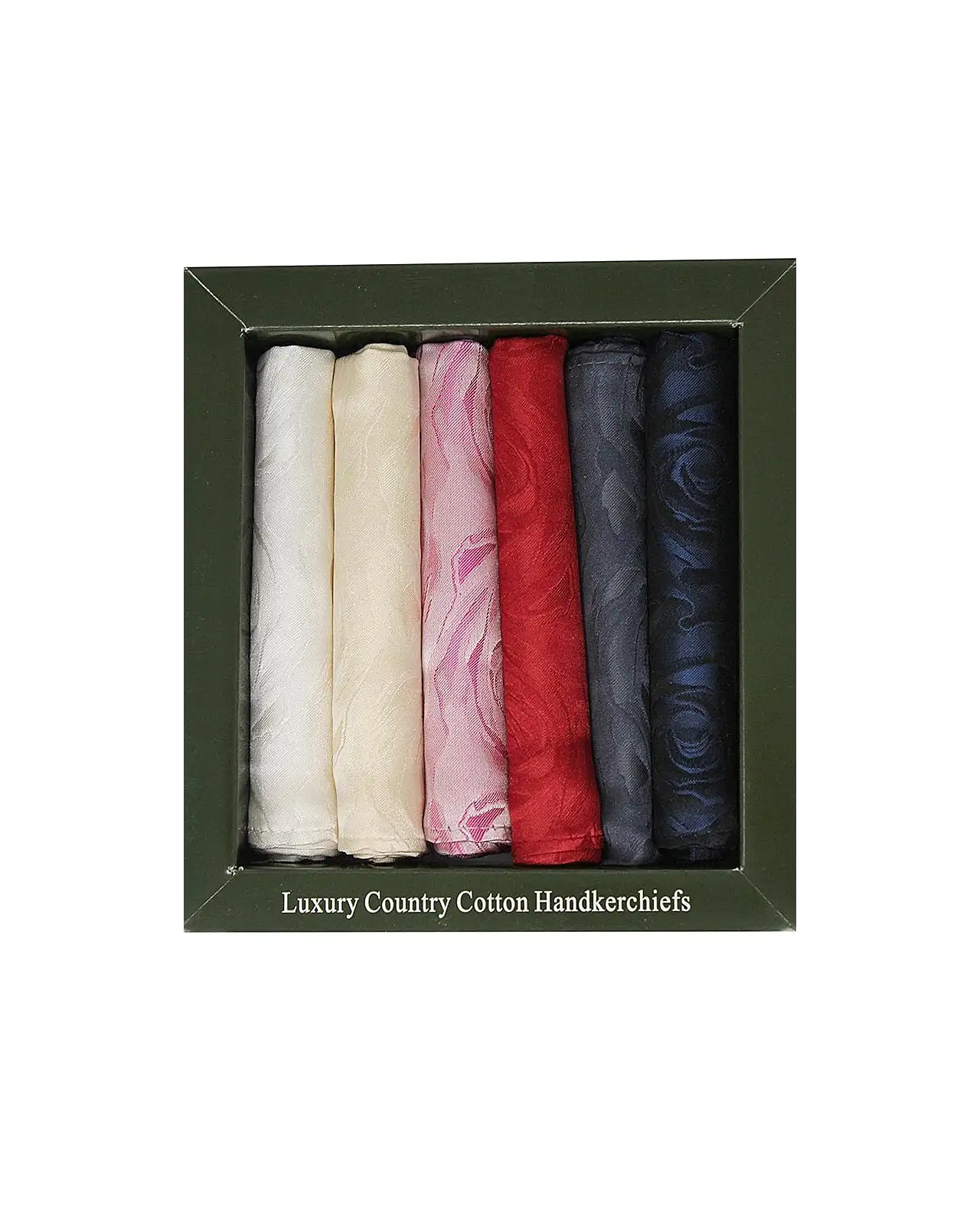Pocket Square Soprano Ties Soprano Rose Pack Of 6 Silk Pocket Square Box Set £23.00