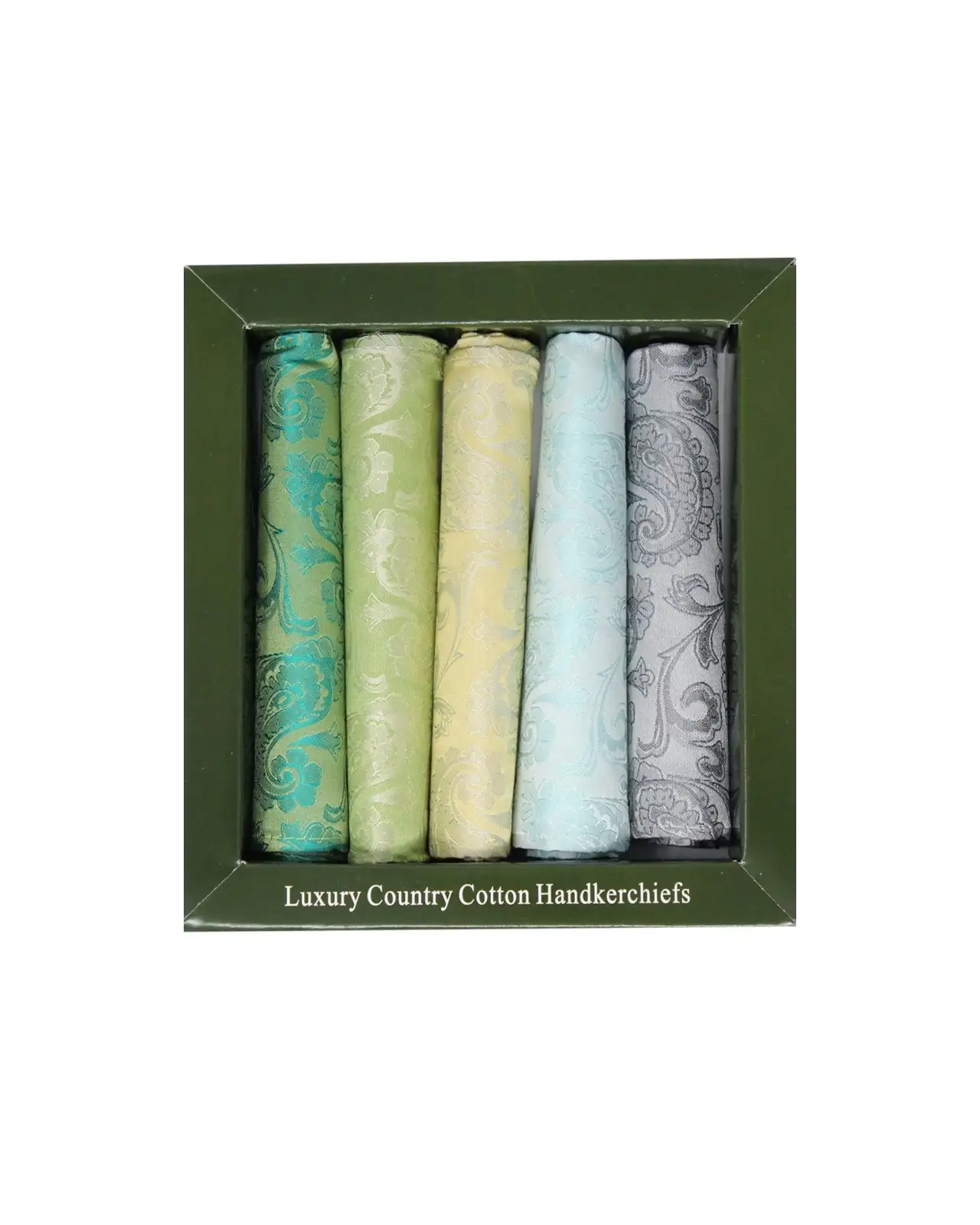 Pocket Square Soprano Ties Soprano Pastel Paisley Pack Of Silk Pocket Square Box Set £23.00