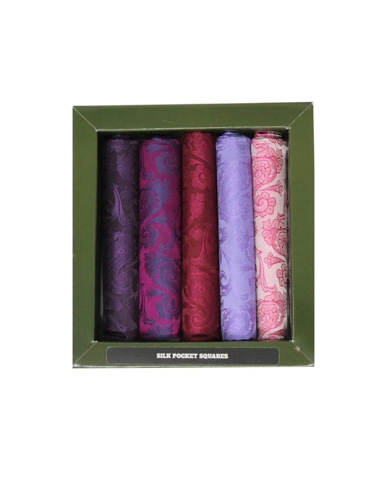 Pocket Square Soprano Ties Soprano Paisley Pack Of Silk Pocket Square Box Set £23.00