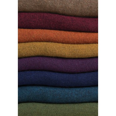 Jumpers Brook Taverner Charlbury Damson Lambswool Crew Neck Jumper £54.00